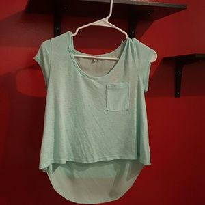 Turquoise blouse