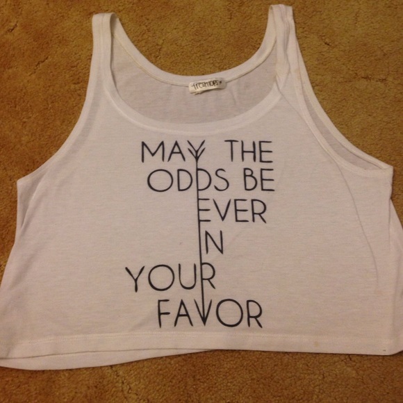 "May the odds be ever in your favor" crop