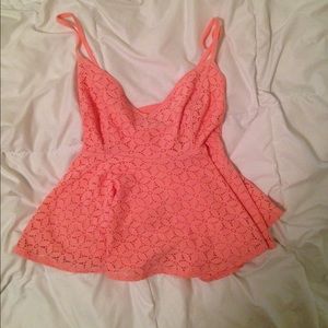 hollister peplum top-nwt🎀