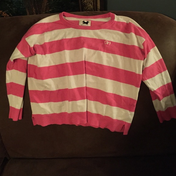 ☀️ Gilly Hicks Stripped Crop Shirt ☀️