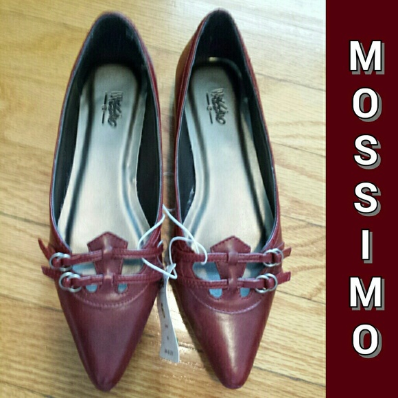 MOSSIMO-Flats, Leather Shoes, Sz 6 - Picture 2 of 4