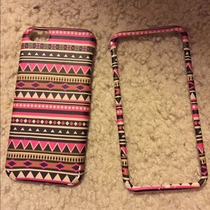 Pink Tribal Print iPhone 5c Phone Case