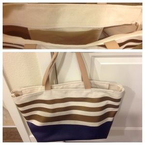 J Crew canvas tote