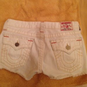 Sexy daisy duke- true religion shorts!