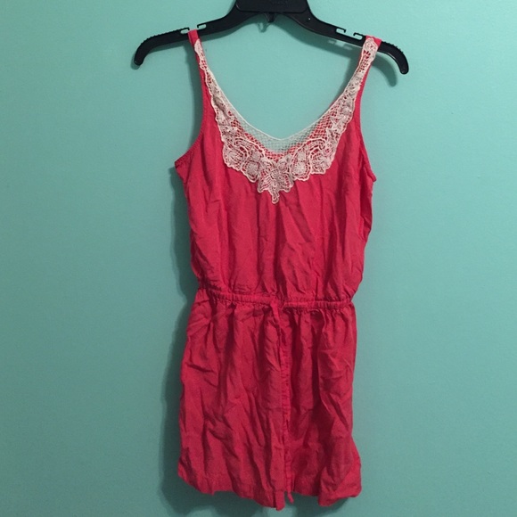 Pink Dress with a Lace top