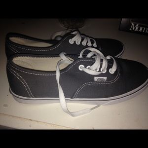 NWOT GREY VANS