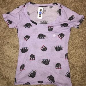 Nollie bears skating tee