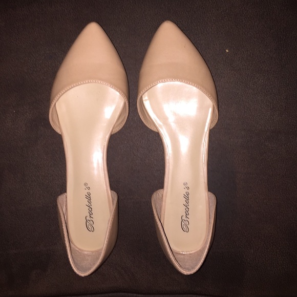 ☀️ Pointed Tan Flats ☀️