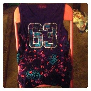 #63 sport tank top cheetah 🐆