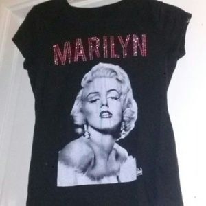 Black Marilyn T'shirt
