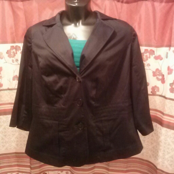 NWT  Lane Bryant Blazer - Black
