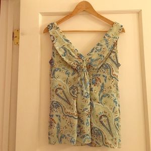 Pretty sage green top