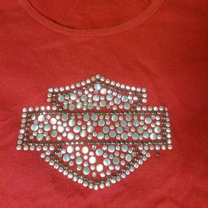 Harley Davidson Logo Tank Top