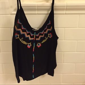 🎀Love squared embroidered tank🎀