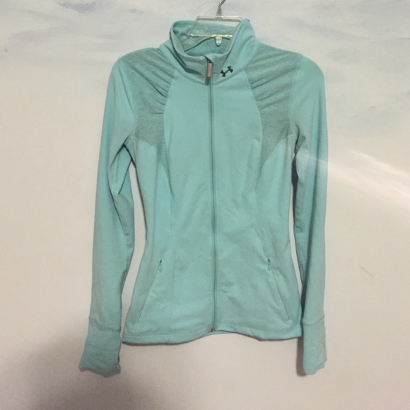 Mint under armor jacket