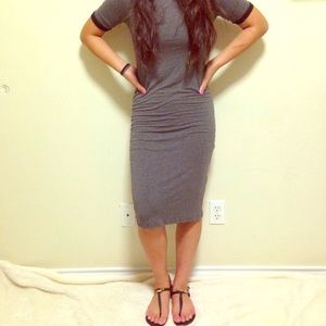 Top shop Knee length bodycon Tshirt dress