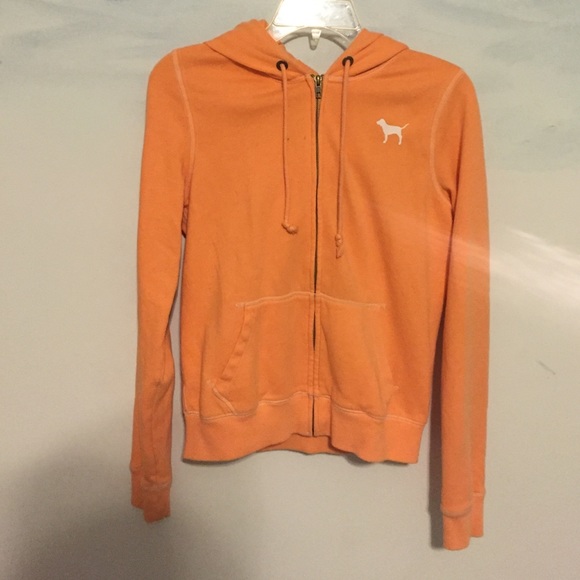 Orange limited edition pink hoodie
