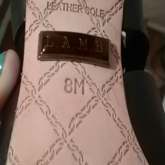 L. A. M. B Black Stilettos - Picture 3 of 3