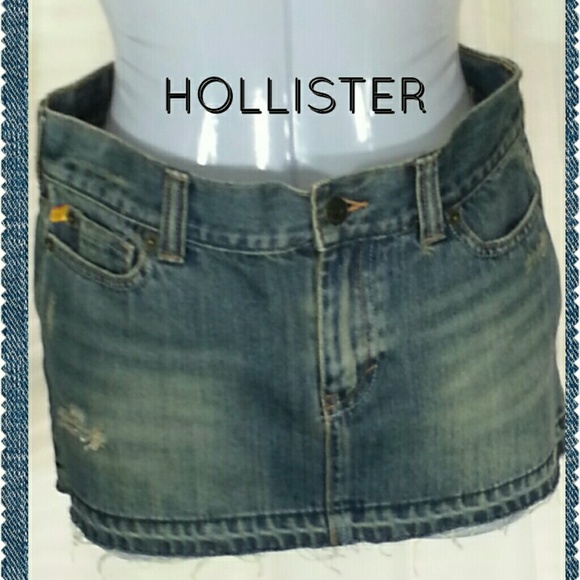 Skirts Hollister Denim Skirt Poshmark