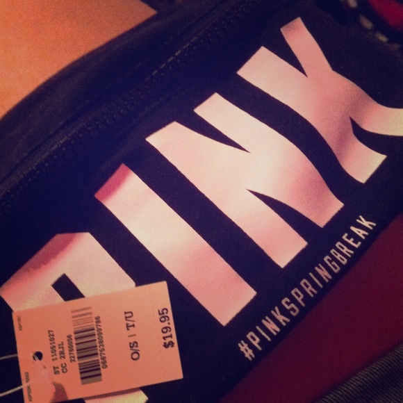Pink pouch