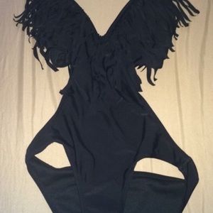 Black monokini