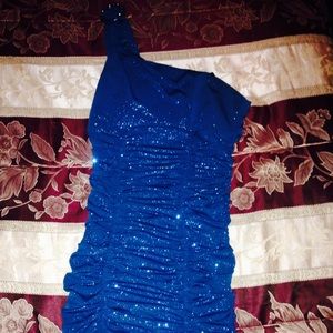 Sparkly blue Dress