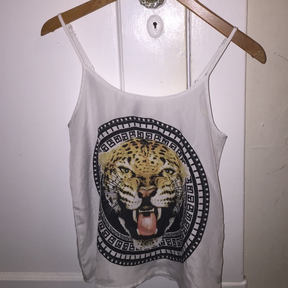 Flowy jaguar top