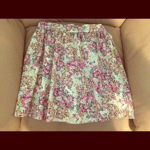 Floral skirt