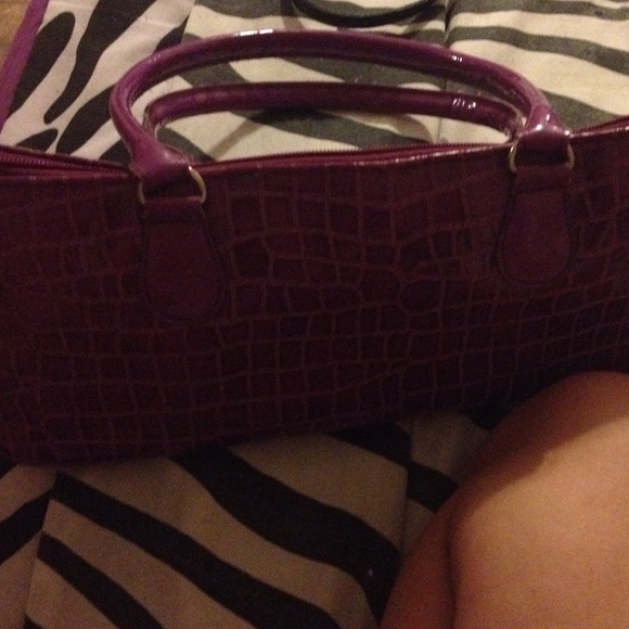Purple purse