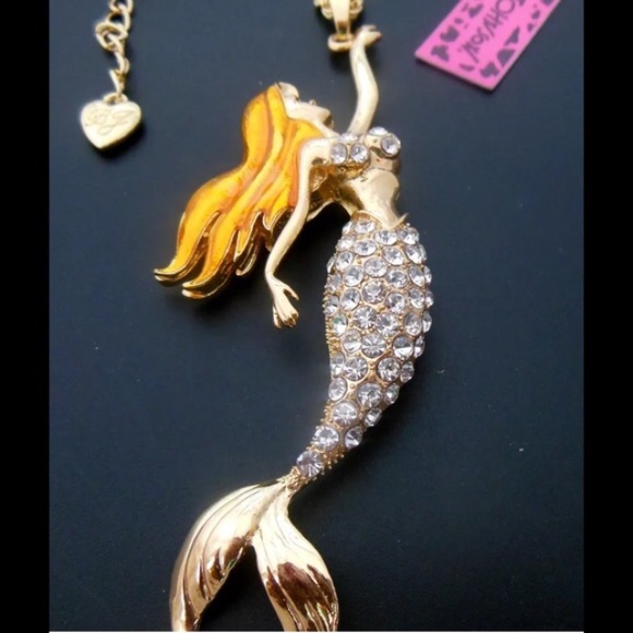Betsey Johnson Mermaid Necklace
