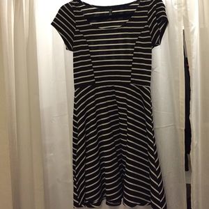 Black and white dress