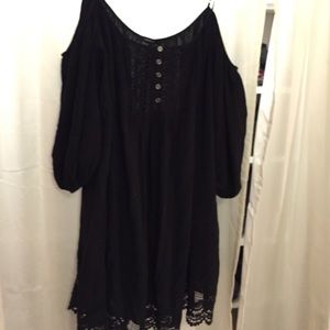 Black coachella dress