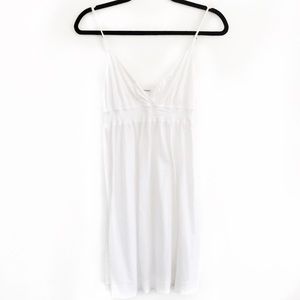 James Perse White Spaghetti Strap Sundress