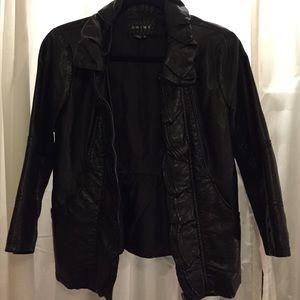 Leather jacket