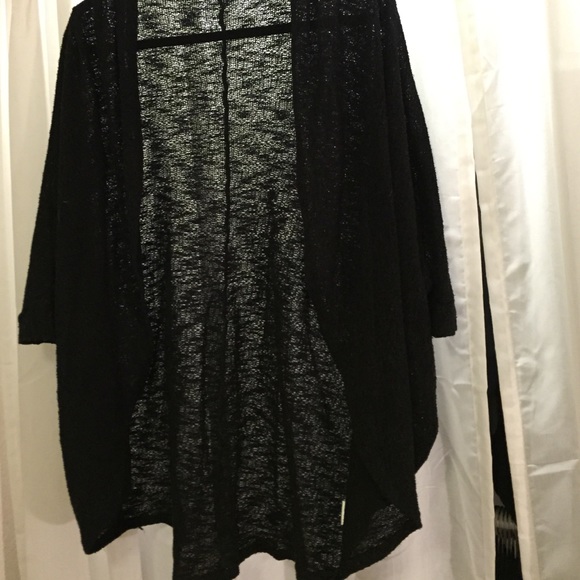 Black cardigan