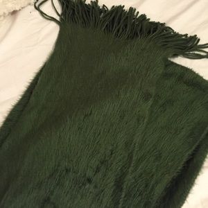Green scarf