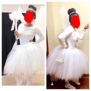 Handmade tooth fairy costume skirt