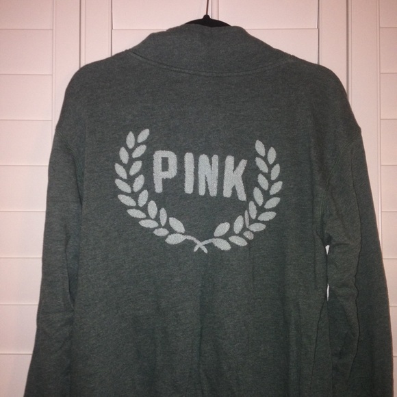 Pink half zip