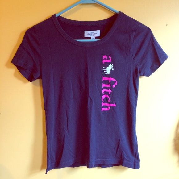 Abercrombie & Fitch Navy Tee