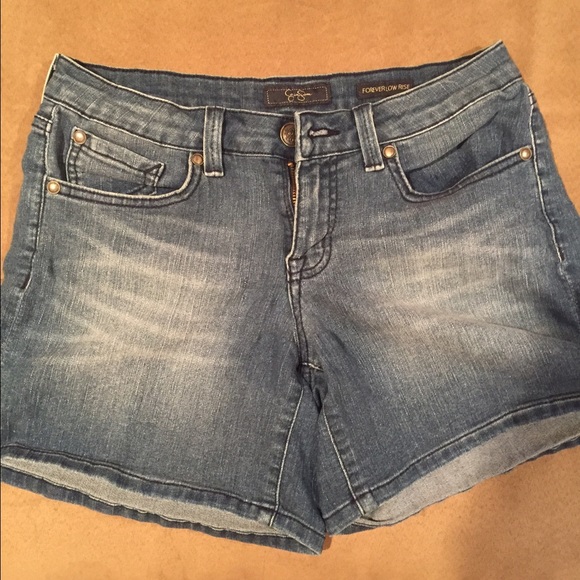 Jessica Simpson denim shorts