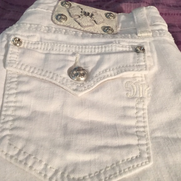 Miss Me Denim - Miss Me White Jean Shorts