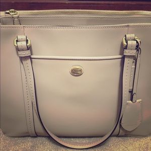 Coach Leather Tote