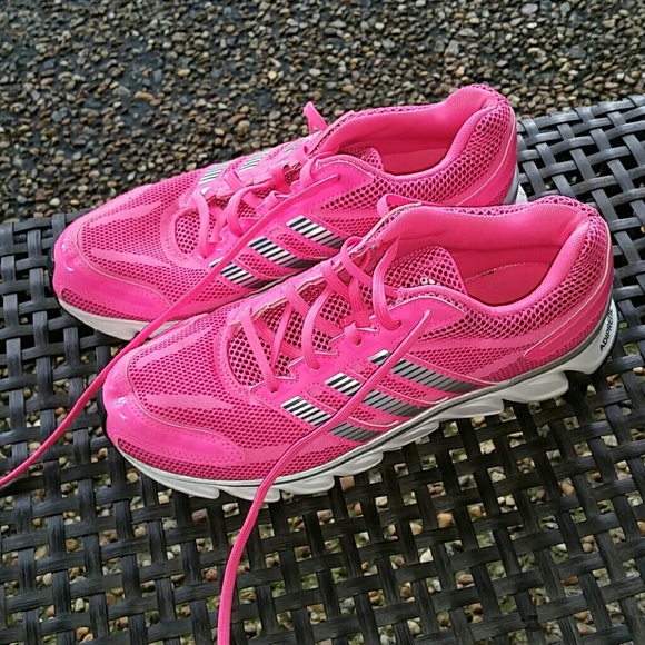 adidas Shoes Hot Pink Tennis Shoes By Adidas Size 8 Nwot