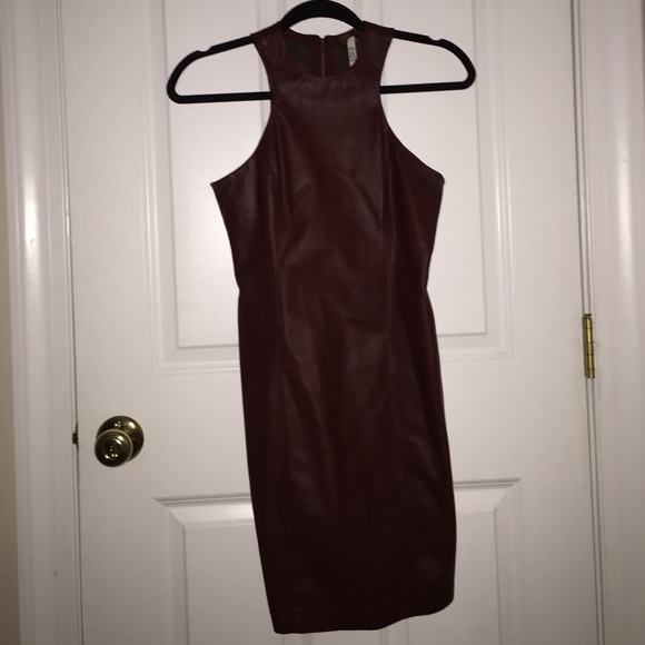 BB Dakota leather dress