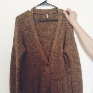 Free People Boyfriend's Embrace Cardigan