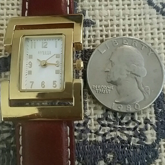 ECCLISSI GOLD TONE STAINLESS STEEL WATCH - Picture 4 of 4