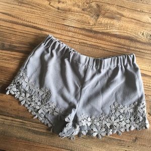 Grey Zara shorts