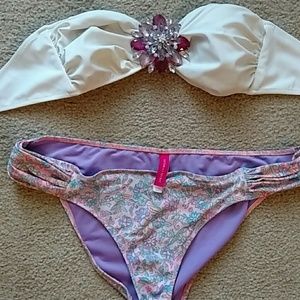 Victorias secret floral bikini