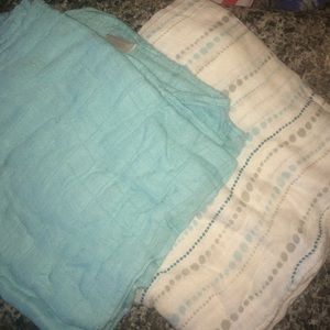 azure silky soft swaddles