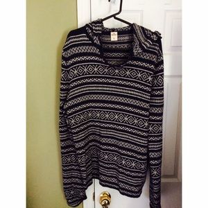 Jacwuard Sweater Hoodie